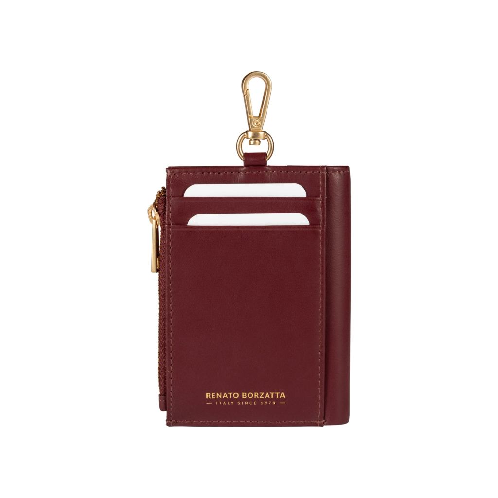 Women’s Italian Leather Wallet – Bordeaux