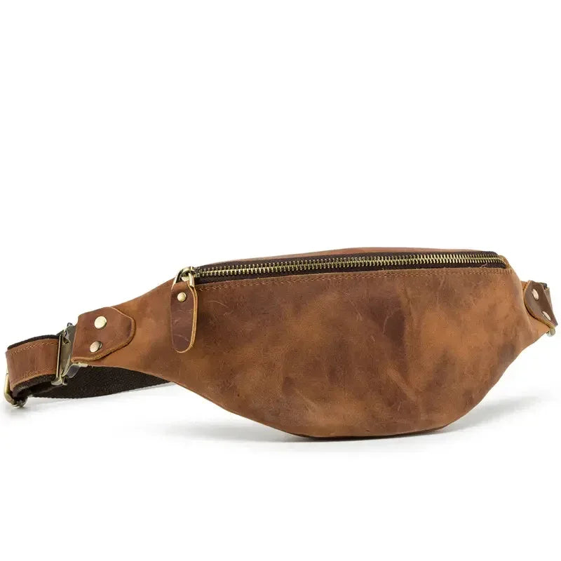 Wagner Full-Grain Leather Waist Bag - Image 3